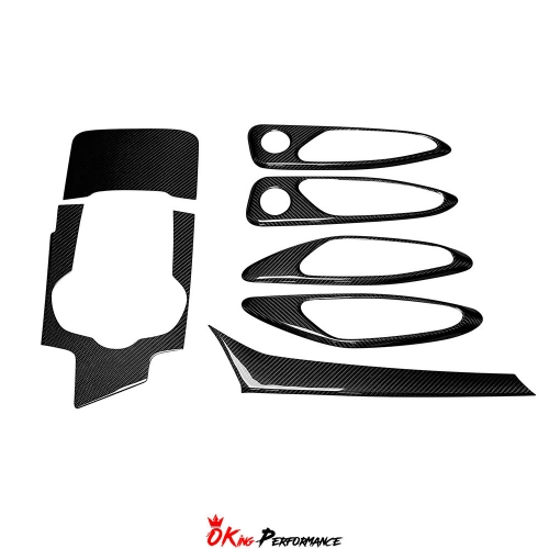 Dry Carbon Fiber Interiors Kits For Alfa Romeo Giulia 2016-2018