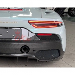 OEM Style Dry Carbon Fiber Rear Diffuser For Maserati MC20