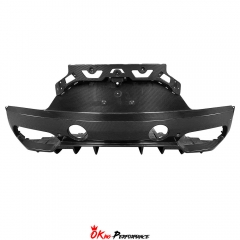 OEM Style Dry Carbon Fiber Rear Diffuser For Maserati MC20