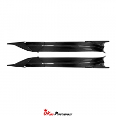 OEM Style Dry Carbon Fiber Side Skirt For Maserati MC20