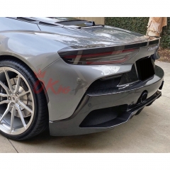 OEM Style Dry Carbon Fiber Rear Diffuser For Maserati MC20