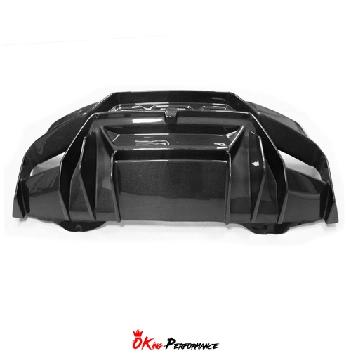 Vorsteiner Style Dry Carbon Fiber Rear Bumper For Lamborghini Huracan LP580 & LP610 2014-2019