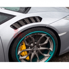 Vorsteiner Style Dry Carbon Fiber with Portion Primer Front Fender For Lamborghini Huracan LP610 & LP580 & EVO & Tecnica 2014-2025