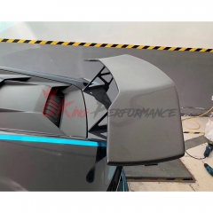 DMC Style Dry Carbon Fiber Rear Spoiler With Trunk For Lamborghini Huracan LP610-4 2014-2018