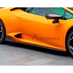Vorsteiner Style Dry Carbon Fiber Side Skirt For Lamborghini Huracan LP610 & LP580 2014-2019