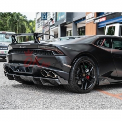Vorsteiner Style Dry Forged Carbon Fiber Rear SpoiLer For Lamborghini Huracan LP610-4 LP580 2014-2018
