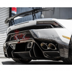 Vorsteiner Style Dry Carbon Fiber with Portion Primer Rear Bumper For Lamborghini Huracan LP580 & LP610 2014-2019