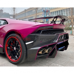 Vorsteiner Style Dry Carbon Fiber Rear Bumper For Lamborghini Huracan LP580 & LP610 2014-2019