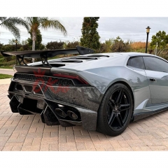 Vorsteiner Style Forged Dry Carbon Fiber with Portion Primer Rear Bumper For Lamborghini Huracan LP580 & LP610 2014-2019