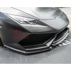 Vorsteiner Style Dry Carbon Fiber Front Lip For Lamborghini Huracan LP610 2014-2019