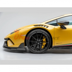 Vorsteiner Style Half Dry Forged Carbon Fiber Front Fender For Lamborghini Huracan LP610 & LP580 & EVO & Tecnica 2014-2025