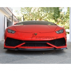 Vorsteiner Style Dry Carbon Fiber Front Lip For Lamborghini Huracan LP610 2014-2019