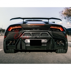 Vorsteiner Style Dry Carbon Fiber Rear Bumper For Lamborghini Huracan LP580 & LP610 2014-2019