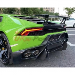 Vorsteiner Style Dry Carbon Fiber with Portion Primer Rear Bumper For Lamborghini Huracan LP580 & LP610 2014-2019