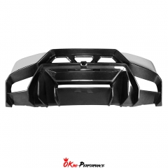 Vorsteiner Style Dry Carbon Fiber with Portion Primer Rear Bumper For Lamborghini Huracan LP580 & LP610 2014-2019