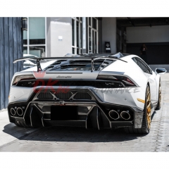 Vorsteiner Style Dry Carbon Fiber with Portion Primer Rear Bumper For Lamborghini Huracan LP580 & LP610 2014-2019