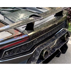 Vorsteiner Style Forged Dry Carbon Fiber with Portion Primer Rear Bumper For Lamborghini Huracan LP580 & LP610 2014-2019