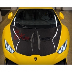 Vorsteiner Style Dry Carbon Fiber Hood For Lamborghini Huracan LP610 & LP580 & EVO & Tecnica 2014-2025
