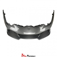 Vorsteiner Style Dry Carbon Fiber Front Bumper For Lamborghini Huracan LP580 & LP610 2014-2019