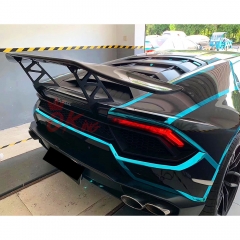 DMC Style Dry Carbon Fiber Rear Spoiler With Trunk For Lamborghini Huracan LP610-4 2014-2018