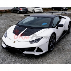 1016 Style Dry Carbon Fiber Hood For Lamborghini Huracan LP610 & LP580 & EVO & Tecnica 2014-2025