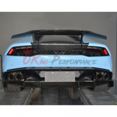 Dry Forged Carbon Fiber Rear Trunk Lid For Lamborghini Huracan LP610 & LP580 & EVO & Tecnica 2014-2025