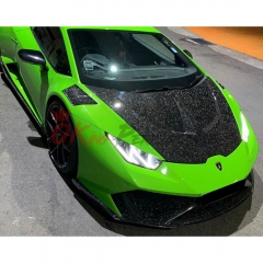 1016 Style Forged Dry Carbon Fiber Hood For Lamborghini Huracan LP610 & LP580 & EVO & Tecnica 2014-2025