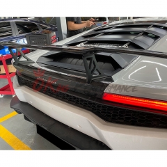 Dry Carbon Fiber Rear Trunk Lid For Lamborghini Huracan LP610 & LP580 & EVO & Tecnica 2014-2025