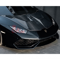 1016 Style Dry Carbon Fiber Hood For Lamborghini Huracan LP610 & LP580 & EVO & Tecnica 2014-2025