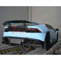 Dry Forged Carbon Fiber Rear Trunk Lid For Lamborghini Huracan LP610 & LP580 & EVO & Tecnica 2014-2025
