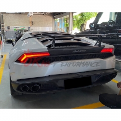 Dry Carbon Fiber Rear Trunk Lid For Lamborghini Huracan LP610 & LP580 & EVO & Tecnica 2014-2025