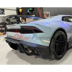 Mansory Style Carbon Fiber Rear Diffuser For Lamborghini Huracan LP610 2014-2019