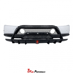 Performante Style Forged Dry Carbon Fiber with Portion Primer Rear Bumper For Lamborghini Huracan LP610 & LP580 2014-2019