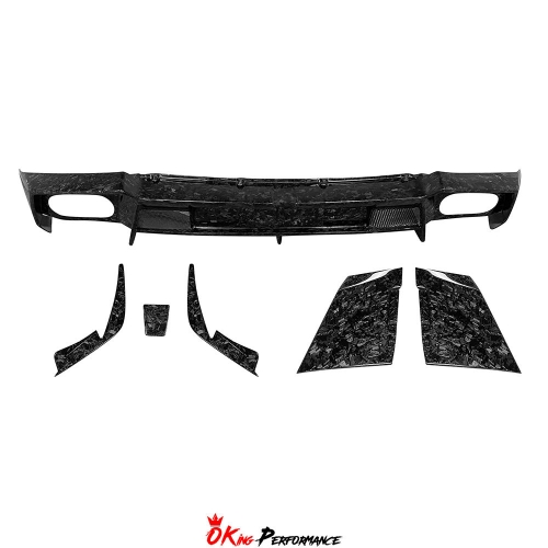Mansory Style Forged Carbon Fiber Rear Diffuser For Lamborghini Huracan LP610 2014-2019
