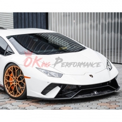 Performante Style Forged Dry Carbon Fiber with Portion Primer Front Bumper For Lamborghini Huracan LP610 & LP580 2014-2019