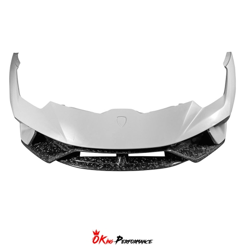 Performante Style Forged Dry Carbon Fiber with Portion Primer Front Bumper For Lamborghini Huracan LP610 & LP580 2014-2019
