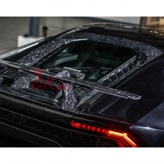 Performante Style Dry Carbon Fiber Rear Engine Cover For Lamborghini Huracan LP610 & LP580 & EVO & Tecnica 2014-2025