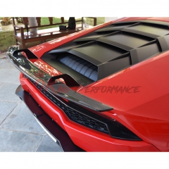 Vorsteiner Verona (Swan Neck) Style Carbon Fiber Rear Spoiler GT Wing For Lamborghini Huracan LP610 & LP580 2014-2019