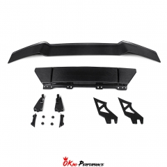1016 Style Carbon Fiber Rear Spoiler GT Wing For Lamborghini Huracan LP610 & LP580 & EVO & Tecnica 2014-2025