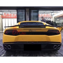 Vorsteiner Verona (Swan Neck) Style Carbon Fiber Rear Spoiler GT Wing For Lamborghini Huracan LP610 & LP580 2014-2019