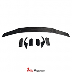 Vorsteiner Verona (Swan Neck) Style Carbon Fiber Rear Spoiler GT Wing For Lamborghini Huracan LP610 & LP580 2014-2019