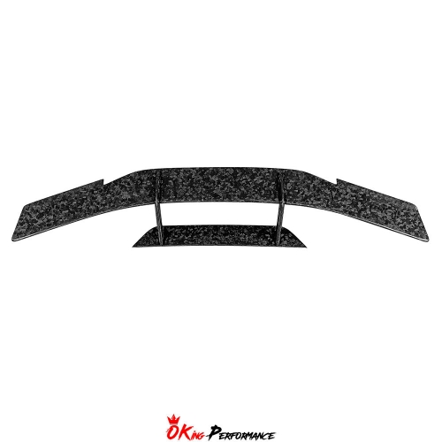 Novitec Style Dry Forged Carbon Fiber Rear Spoiler Wing For Lamborghini Huracan EVO & EVO RWD 2019-2025