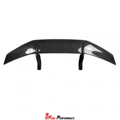 Performante Style Dry Carbon Fiber Rear Spoiler Wing For Lamborghini Huracan LP610 & LP580 & EVO & Tecnica 2014-2025
