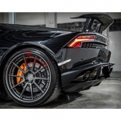 Performante Style Dry Carbon Fiber Rear Spoiler Wing For Lamborghini Huracan LP610 & LP580 & EVO & Tecnica 2014-2025