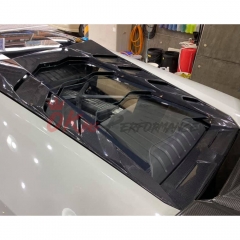 Mansory Style Carbon Fiber Rear Trunk Engine Hood For Lamborghini Huracan LP610 & LP580 2014-2019