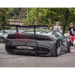 LB Style Carbon Fiber Side Skirt Under Board For Lamborghini Huracan LP610 & LP580 2014-2019