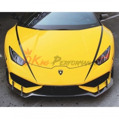 OA Style Carbon Fiber Front Lip Splitter For Lamborghini Huracan LP610 2014-2019