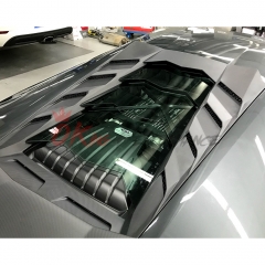 Mansory Style Carbon Fiber Rear Trunk Engine Hood For Lamborghini Huracan LP610 & LP580 2014-2019