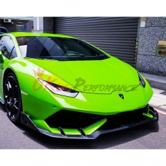 OA Style Carbon Fiber Front Lip Splitter For Lamborghini Huracan LP610 2014-2019