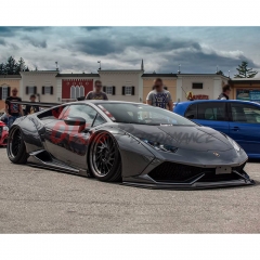 LB Style Carbon Fiber Side Skirt Under Board For Lamborghini Huracan LP610 & LP580 2014-2019